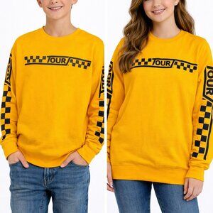 🎤 Justin Bieber “Purpose World Tour” Yellow Crewneck – Size XS